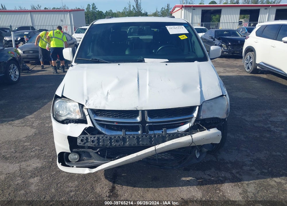 2019 DODGE GRAND CARAVAN SXT VIN: 2C4RDGCG5KR542538