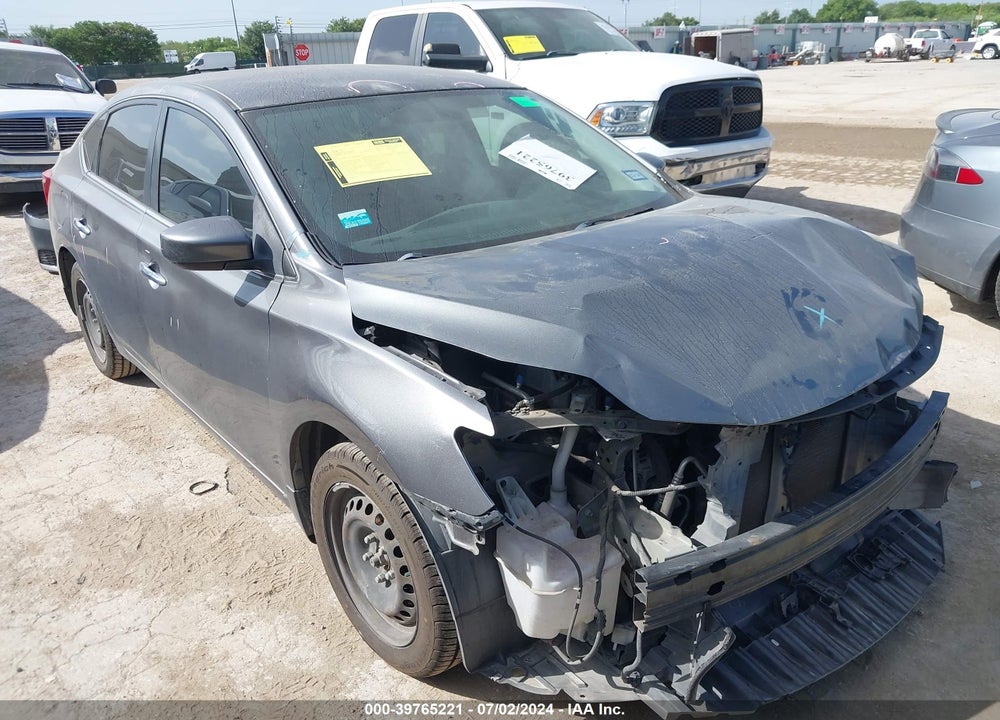 2016 NISSAN SENTRA S VIN: 3N1AB7AP6GY269576