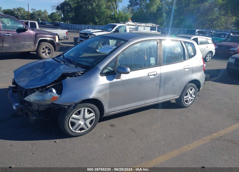 2008 HONDA FIT VIN: JHMGD38448S017569