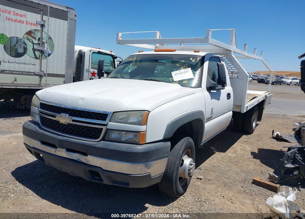 2007 CHEVROLET SILVERADO 3500 CHASSIS CLASSIC WORK TRUCK VIN: 1GBJC34U27E169755