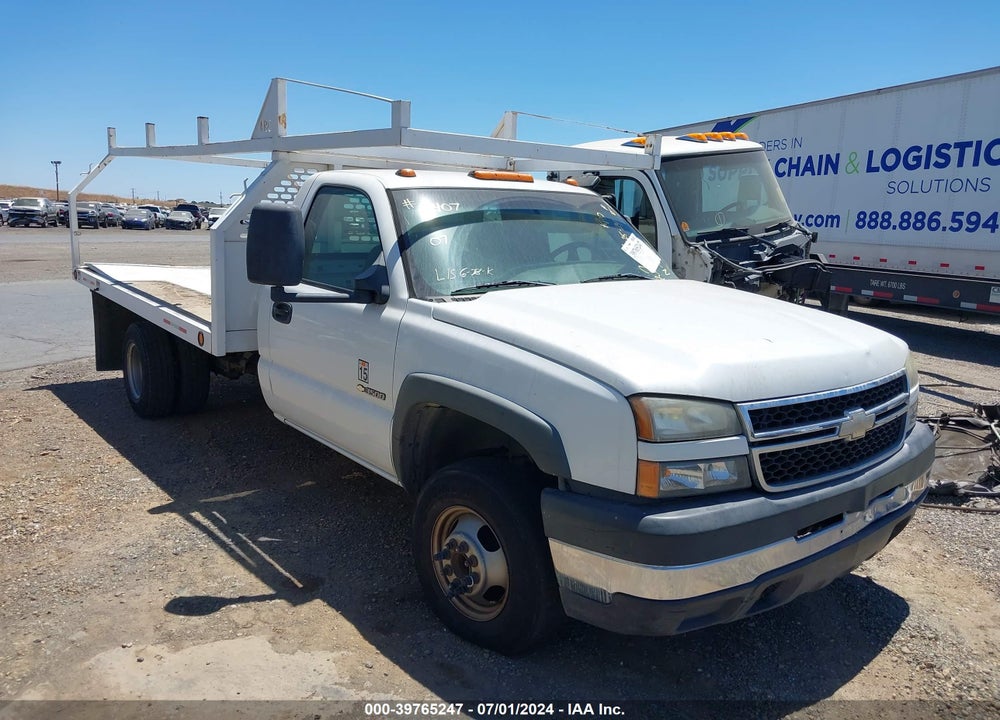 2007 CHEVROLET SILVERADO 3500 CHASSIS CLASSIC WORK TRUCK VIN: 1GBJC34U27E169755