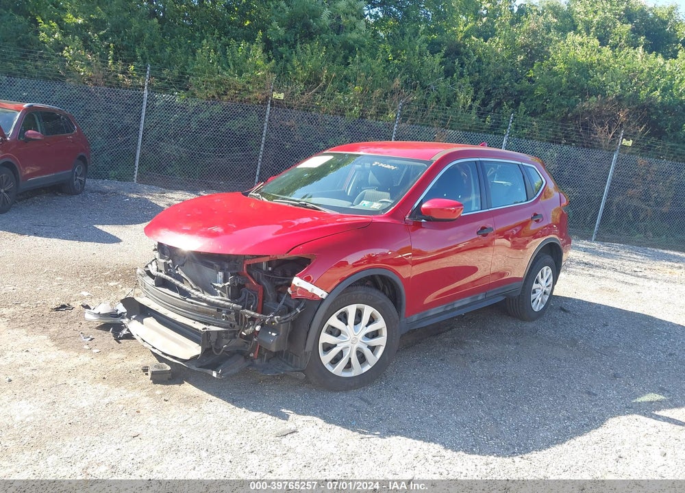 2017 NISSAN ROGUE S VIN: 5N1AT2MV0HC876201