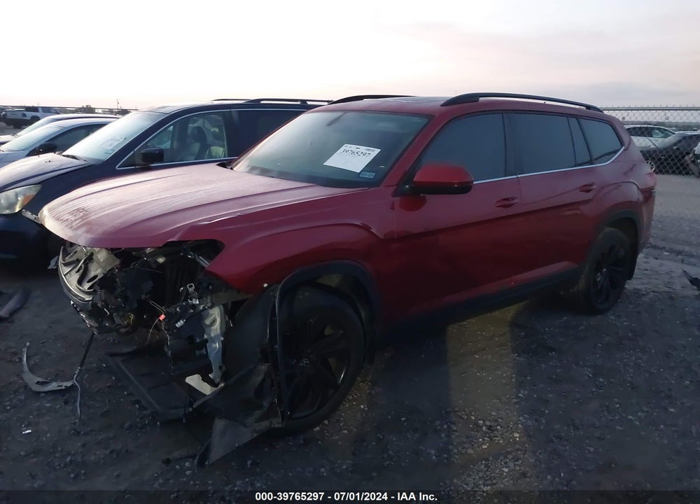 2021 VOLKSWAGEN ATLAS 3.6L V6 SE W/TECHNOLOGY VIN: 1V2JR2CA3MC511540