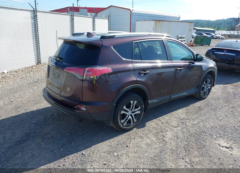 2018 TOYOTA RAV4 LE VIN: 2T3BFREV4JW770442