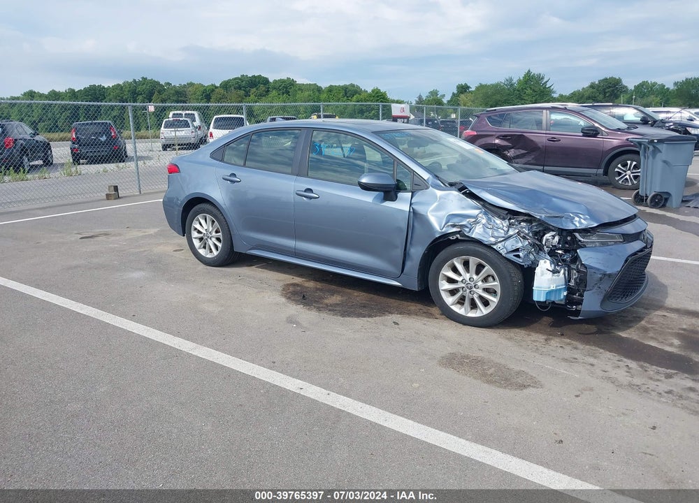 2020 TOYOTA COROLLA LE VIN: JTDHPRAEXLJ102837