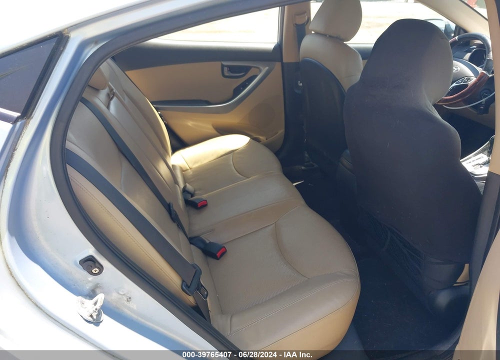 2012 HYUNDAI ELANTRA LIMITED (ULSAN PLANT) VIN: KMHDH4AE5CU196375