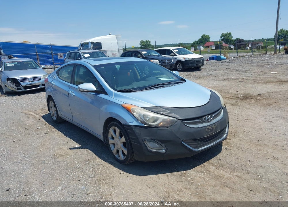 2012 HYUNDAI ELANTRA LIMITED (ULSAN PLANT) VIN: KMHDH4AE5CU196375
