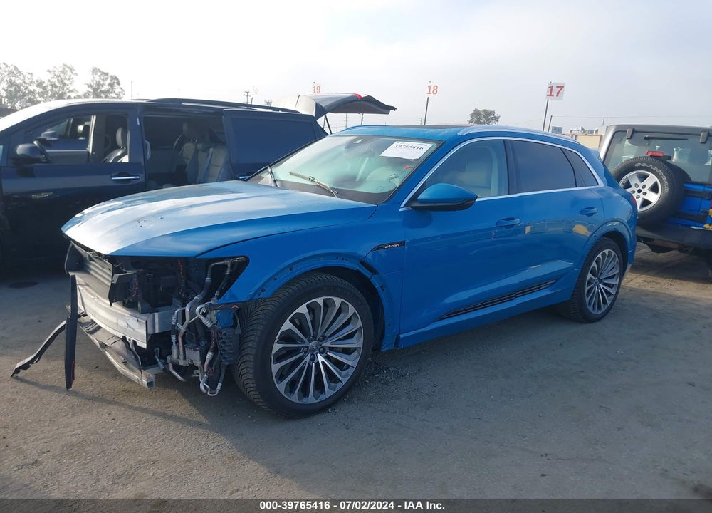 2019 AUDI E-TRON PREMIUM PLUS VIN: WA1VAAGE9KB021019