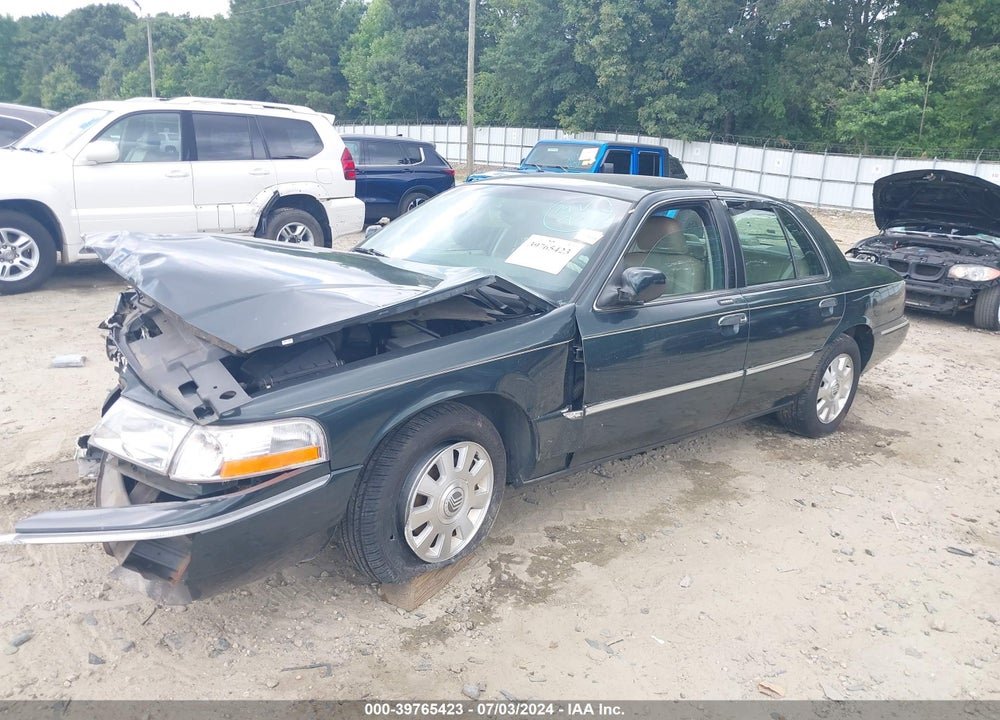 2003 MERCURY GRAND MARQUIS LS VIN: 2MEFM75W33X621337