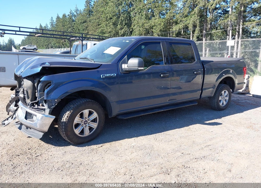 2016 FORD F-150 XLT VIN: 1FTFW1EF6GKD90998