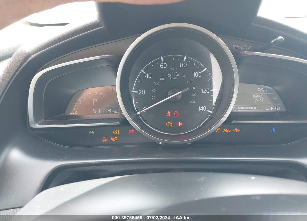 2019 MAZDA CX-3 TOURING VIN: JM1DKFC70K1457962