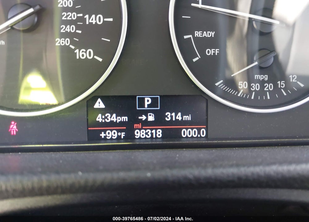 2015 BMW 320I VIN: WBA3B1C57FK141226