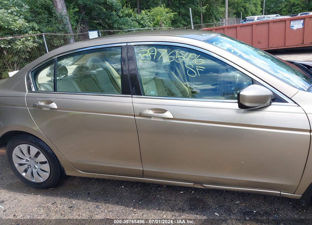 2009 HONDA ACCORD 2.4 LX VIN: 1HGCP26379A066544