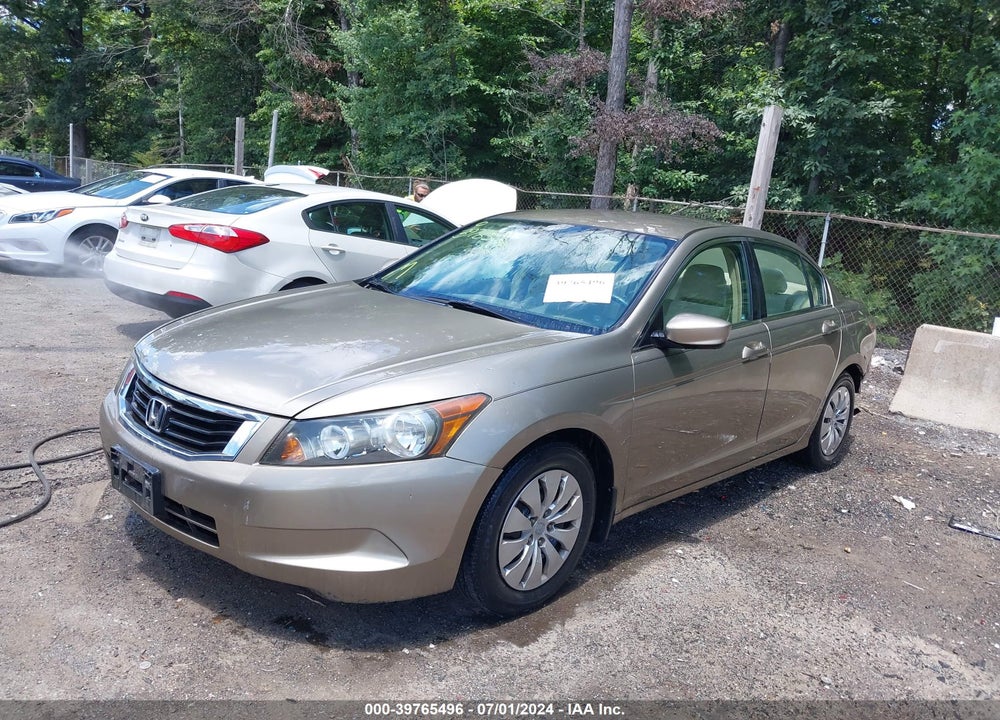 2009 HONDA ACCORD 2.4 LX VIN: 1HGCP26379A066544