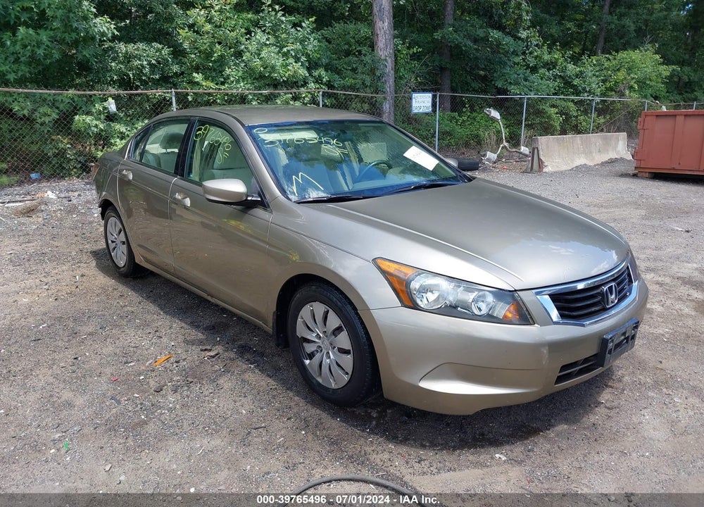 2009 HONDA ACCORD 2.4 LX VIN: 1HGCP26379A066544