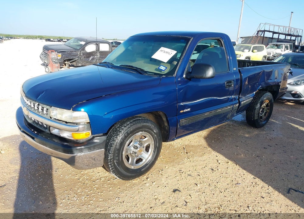 2002 CHEVROLET SILVERADO 1500 VIN: 1GCEC14W62Z183131