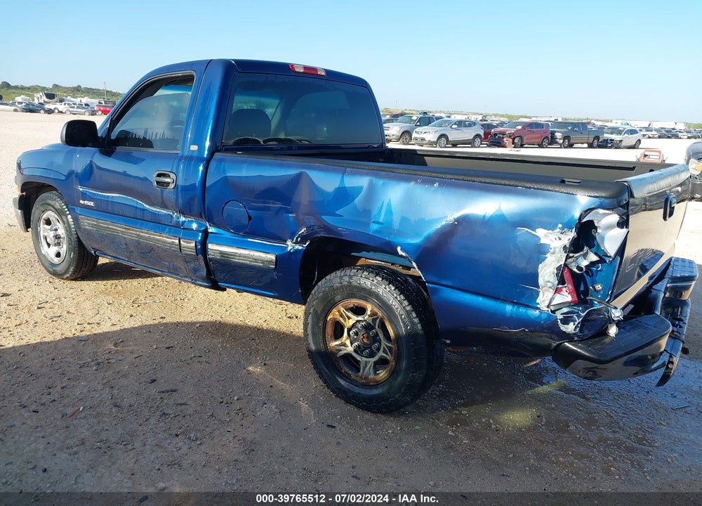 2002 CHEVROLET SILVERADO 1500 VIN: 1GCEC14W62Z183131