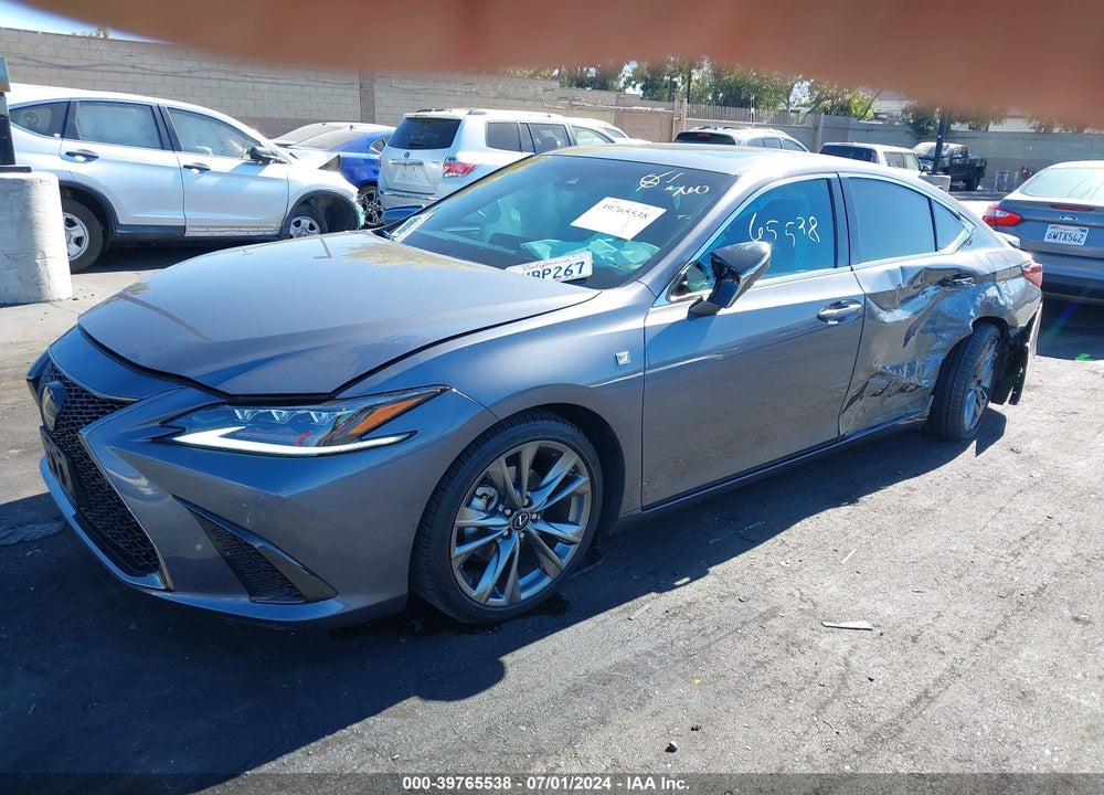 2019 LEXUS ES 350 F-SPORT VIN: 58ABZ1B19KU048641