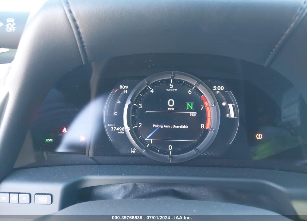 2019 LEXUS ES 350 F-SPORT VIN: 58ABZ1B19KU048641