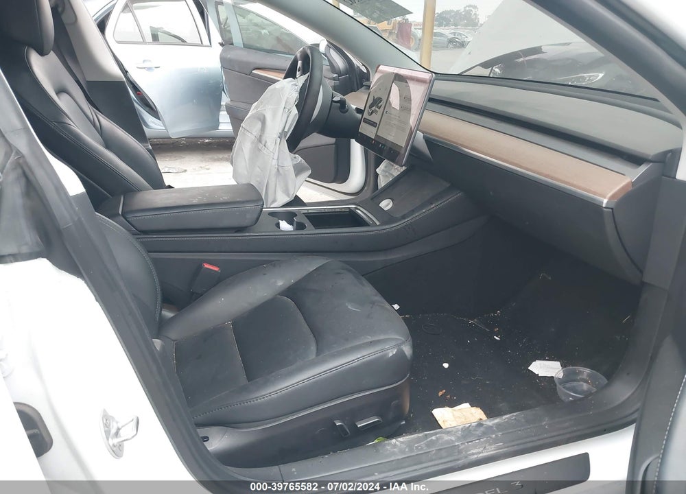 2022 TESLA MODEL 3 REAR-WHEEL DRIVE VIN: 5YJ3E1EA4NF161756