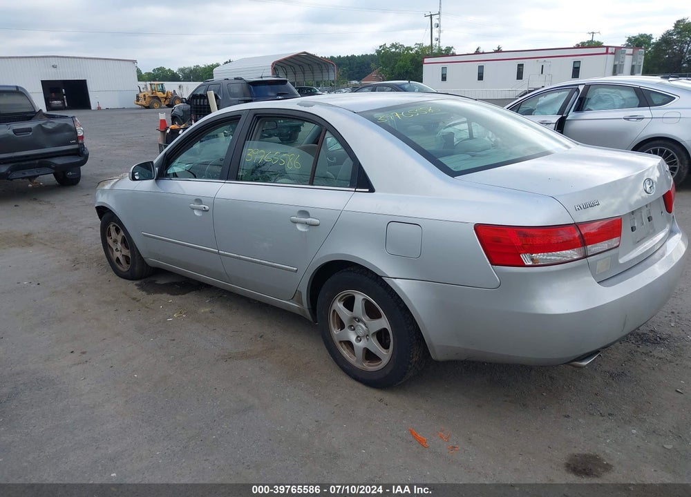 2006 HYUNDAI SONATA VIN: 5NPEU46F86H124056