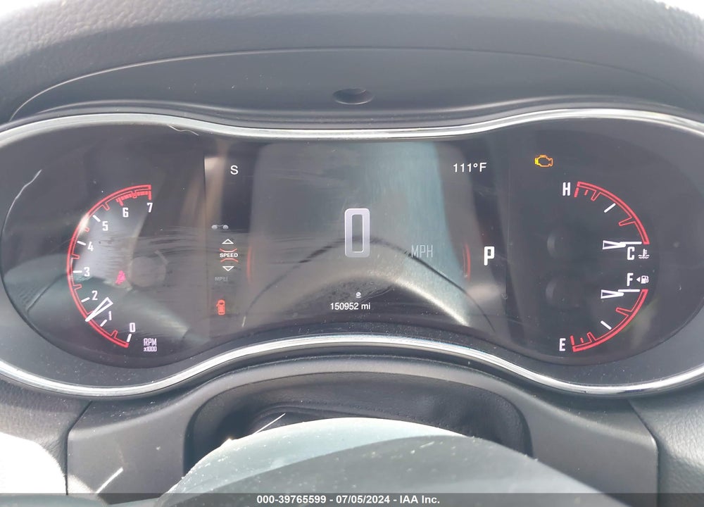 2015 DODGE DURANGO R/T VIN: 1C4SDJCT6FC764449