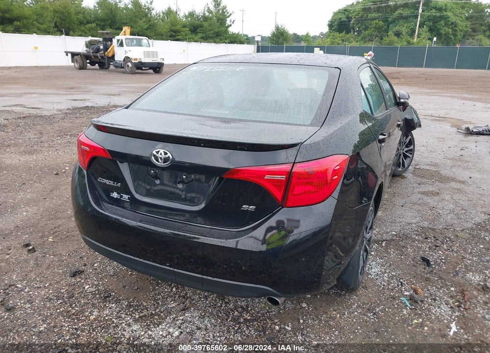 2019 TOYOTA COROLLA SE VIN: 2T1BURHE8KC210209