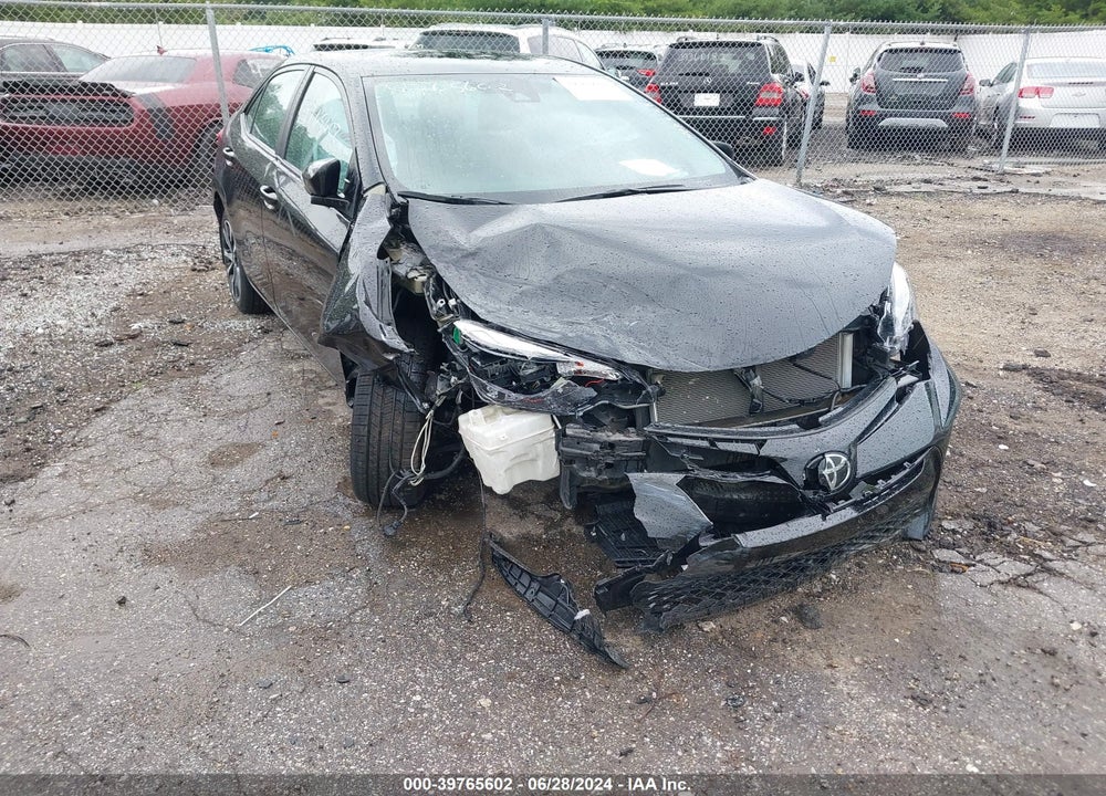 2019 TOYOTA COROLLA SE VIN: 2T1BURHE8KC210209