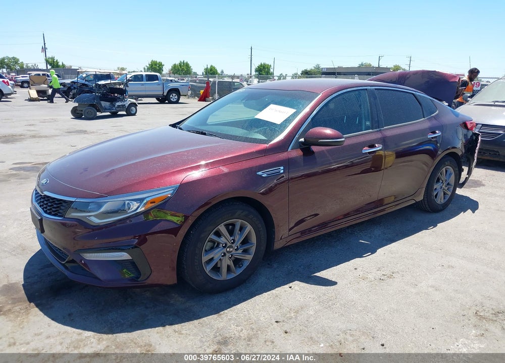 2020 KIA OPTIMA LX VIN: 5XXGT4L35LG400853