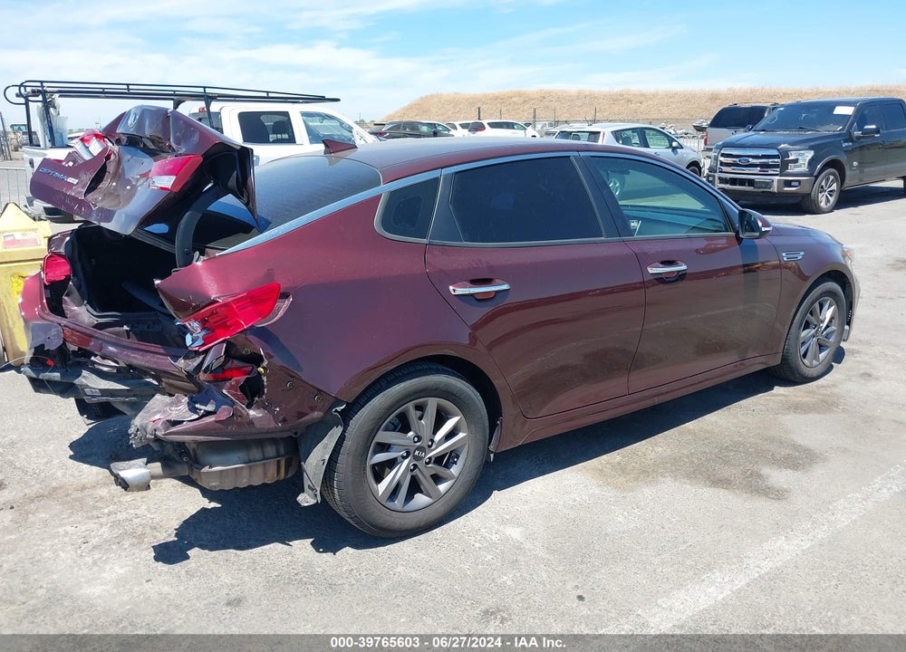 2020 KIA OPTIMA LX VIN: 5XXGT4L35LG400853
