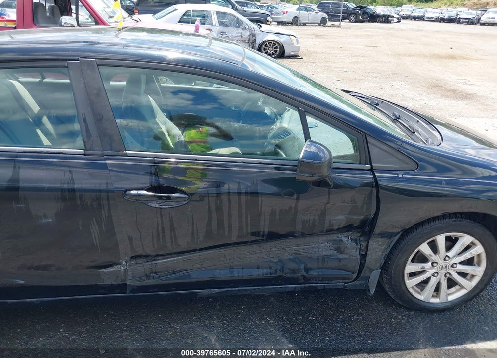 2012 HONDA CIVIC EX VIN: 19XFB2F8XCE057105