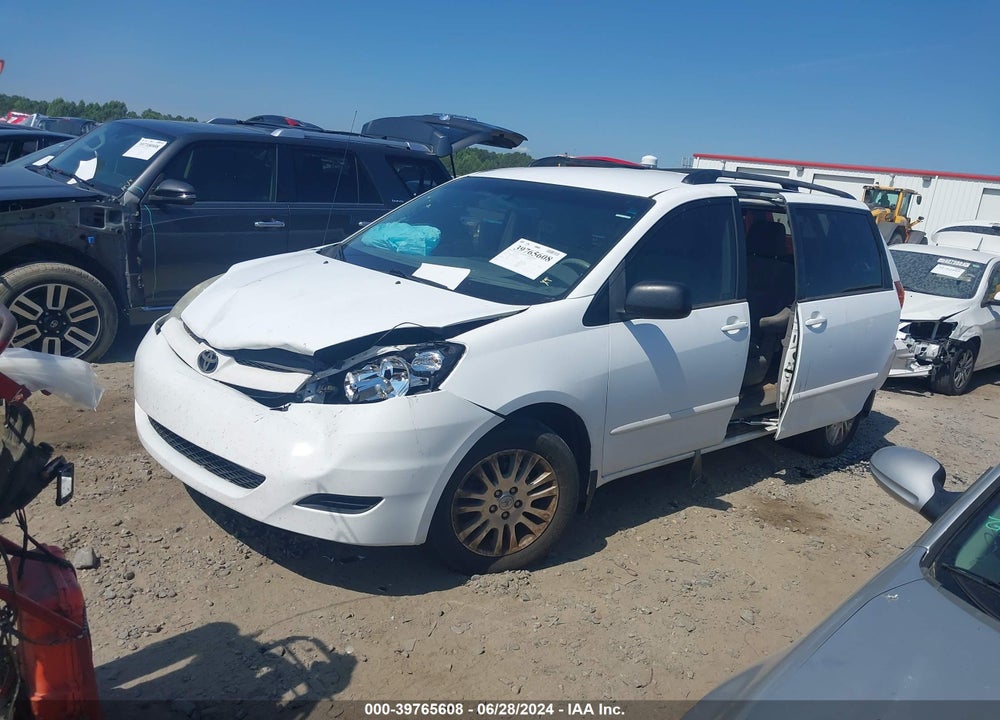 2010 TOYOTA SIENNA LE VIN: 5TDJK4CC9AS031306