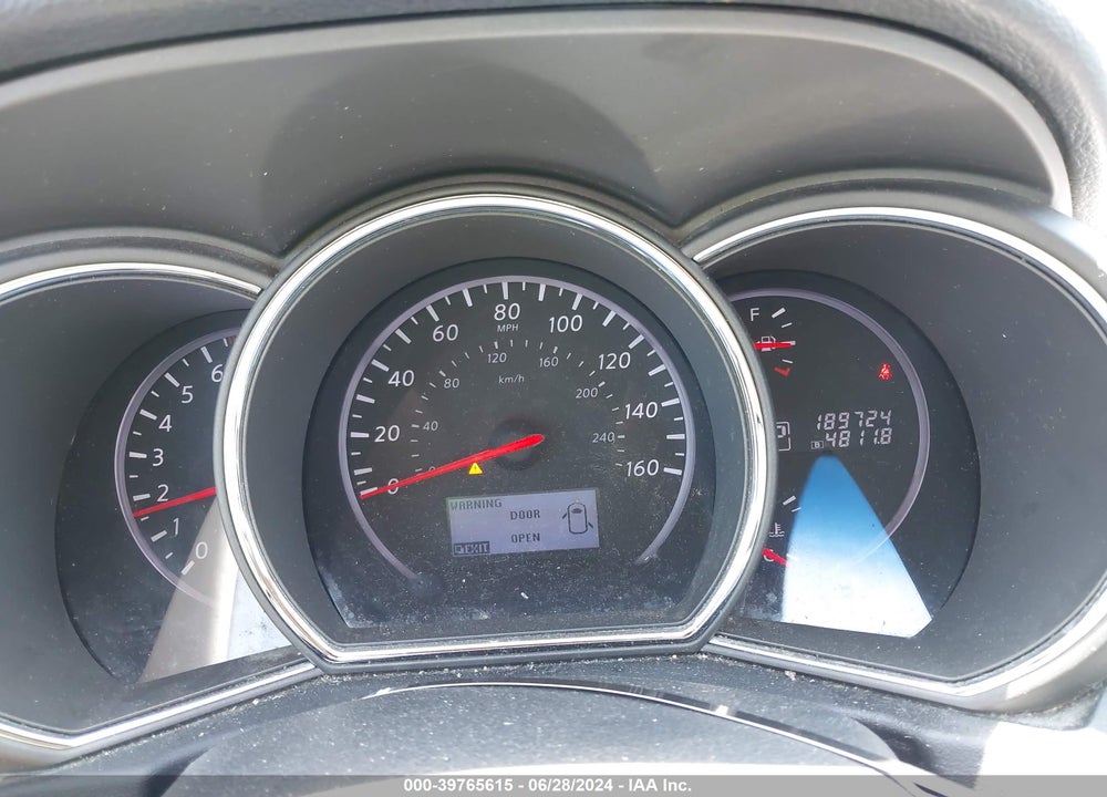 2012 NISSAN MURANO S VIN: JN8AZ1MU8CW108305