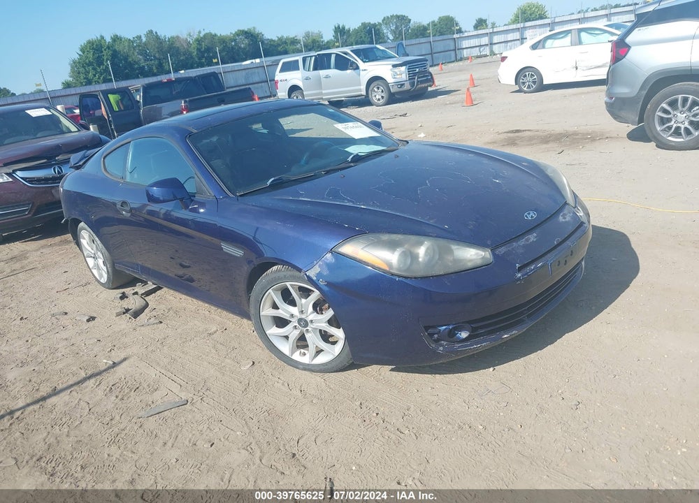 2007 HYUNDAI TIBURON GT/GT LIMITED/SE VIN: KMHHN66F07U239419