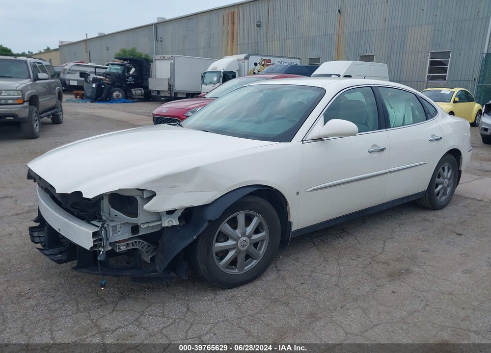 2008 BUICK LACROSSE CX VIN: 2G4WC582X81187523