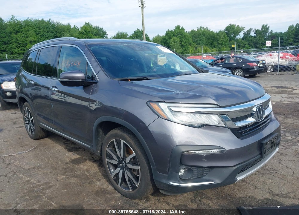 2021 HONDA PILOT AWD ELITE VIN: 5FNYF6H09MB021204