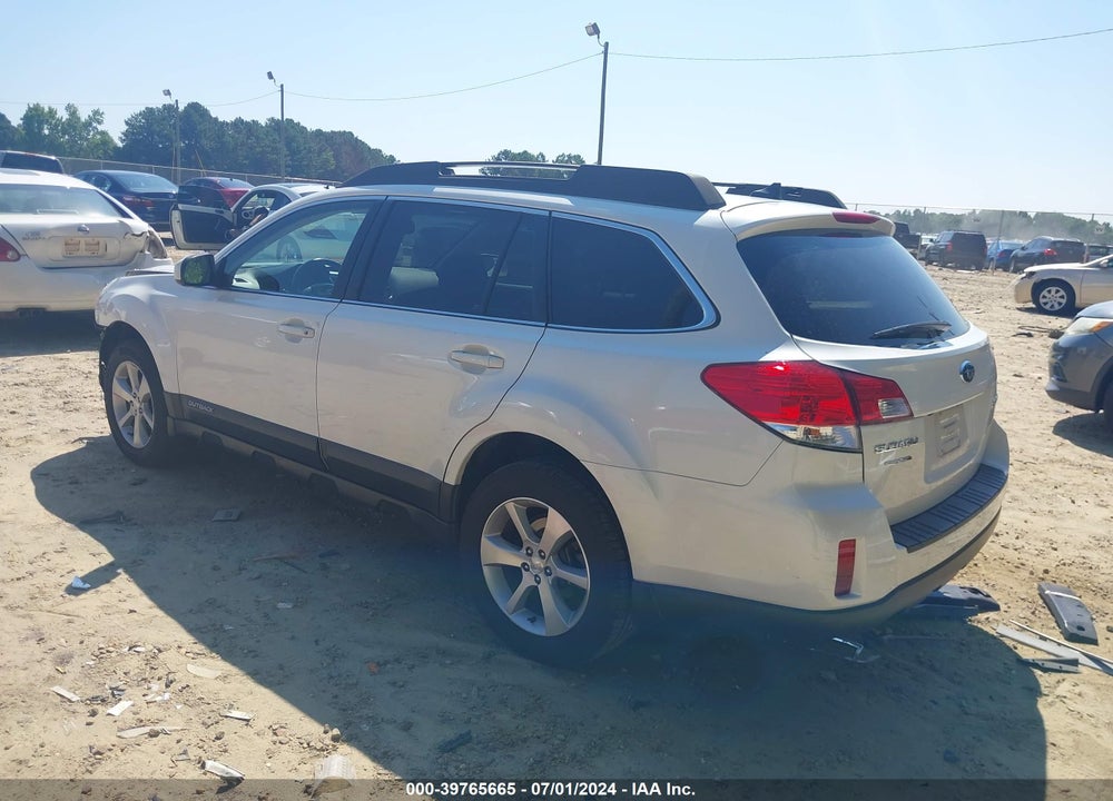 2013 SUBARU OUTBACK 2.5I LIMITED VIN: 4S4BRCKC4D3305847