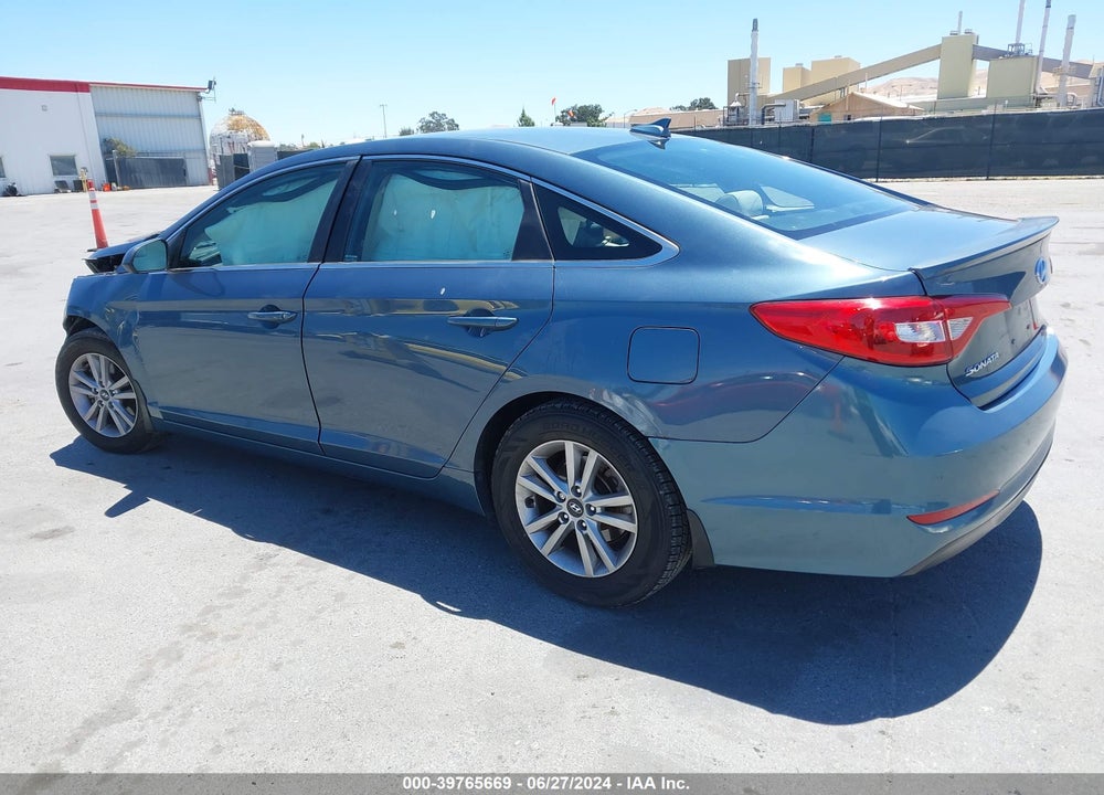 2016 HYUNDAI SONATA SE VIN: 5NPE24AF8GH319847