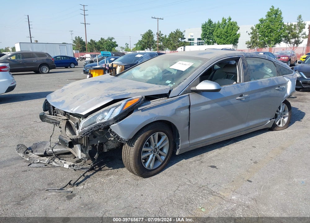 2017 HYUNDAI SONATA SE VIN: 5NPE24AF3HH579039