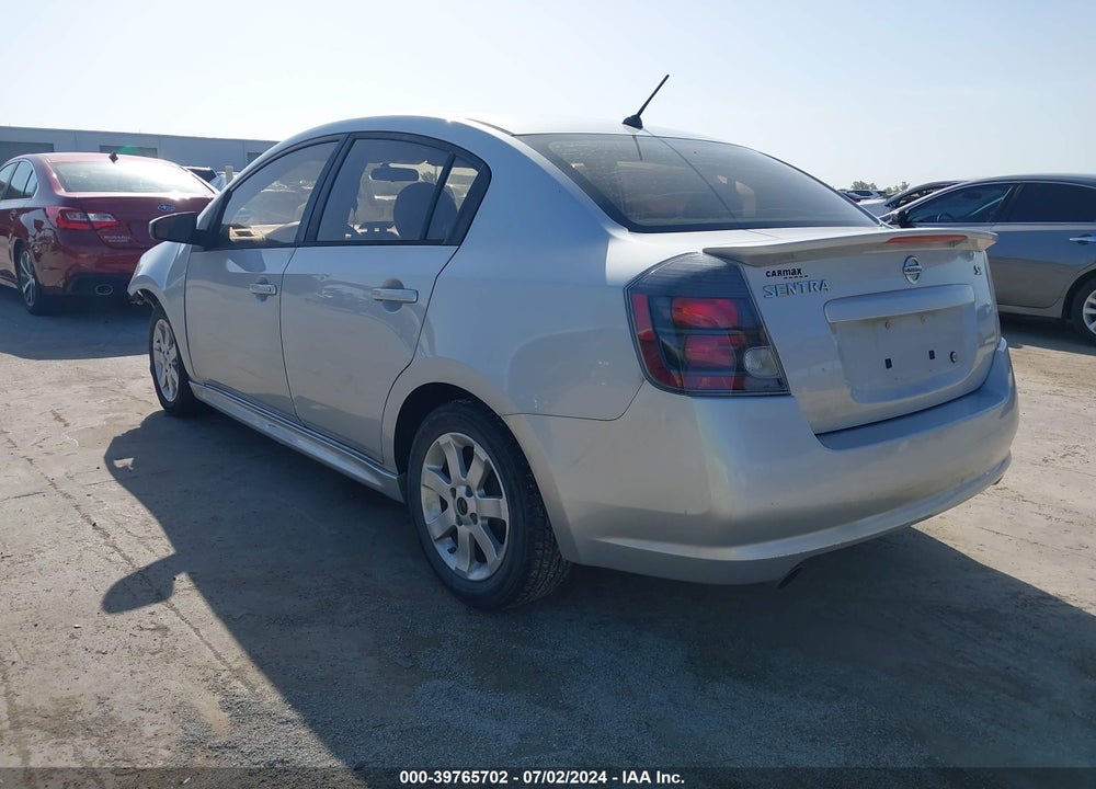 2011 NISSAN SENTRA 2.0SR VIN: 3N1AB6AP9BL608508