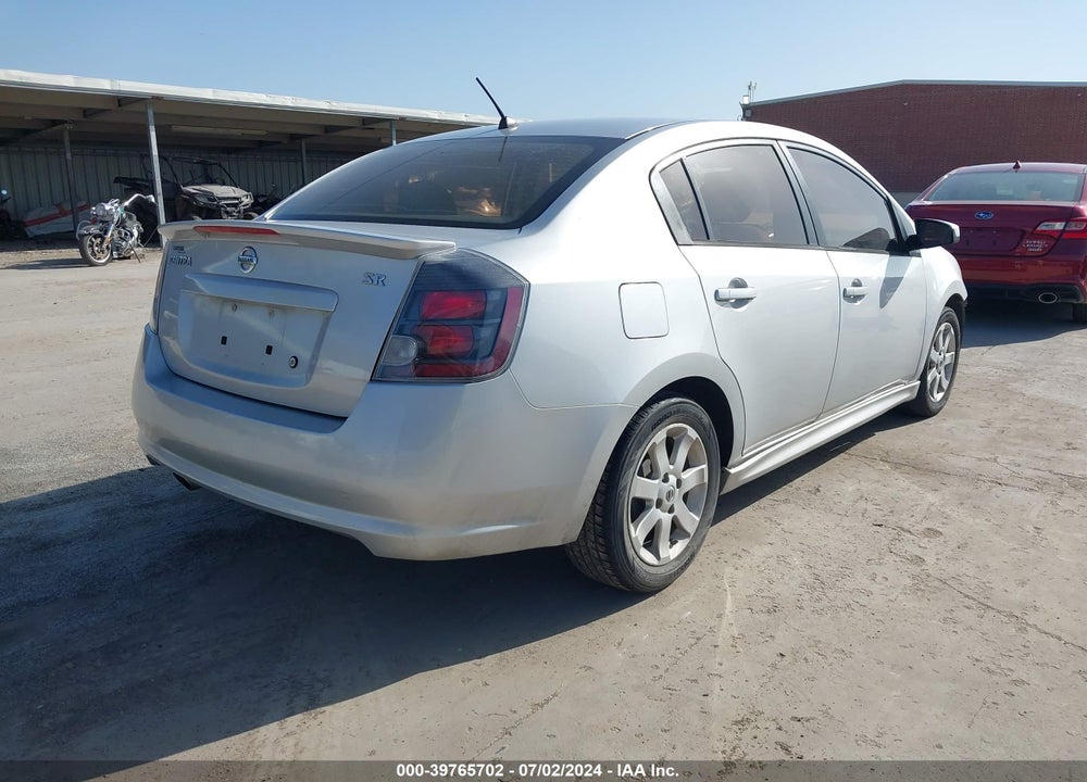 2011 NISSAN SENTRA 2.0SR VIN: 3N1AB6AP9BL608508