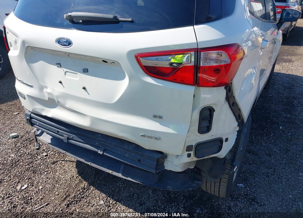 2020 FORD ECOSPORT SE VIN: MAJ6S3GL6LC345015