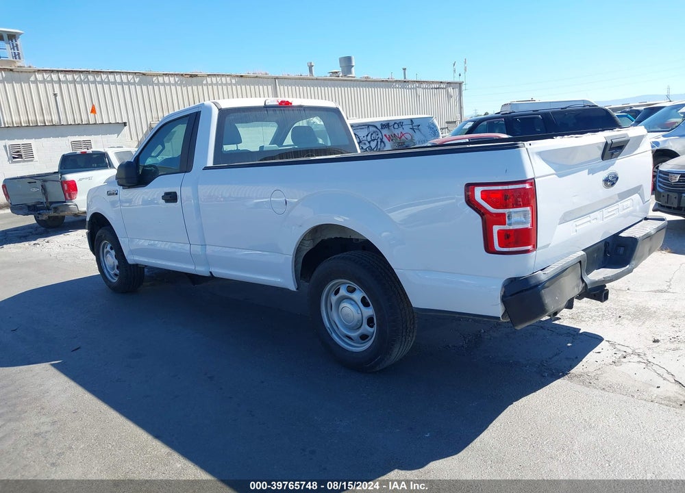 2019 FORD F-150 XL VIN: 1FTMF1CB1KKE22711