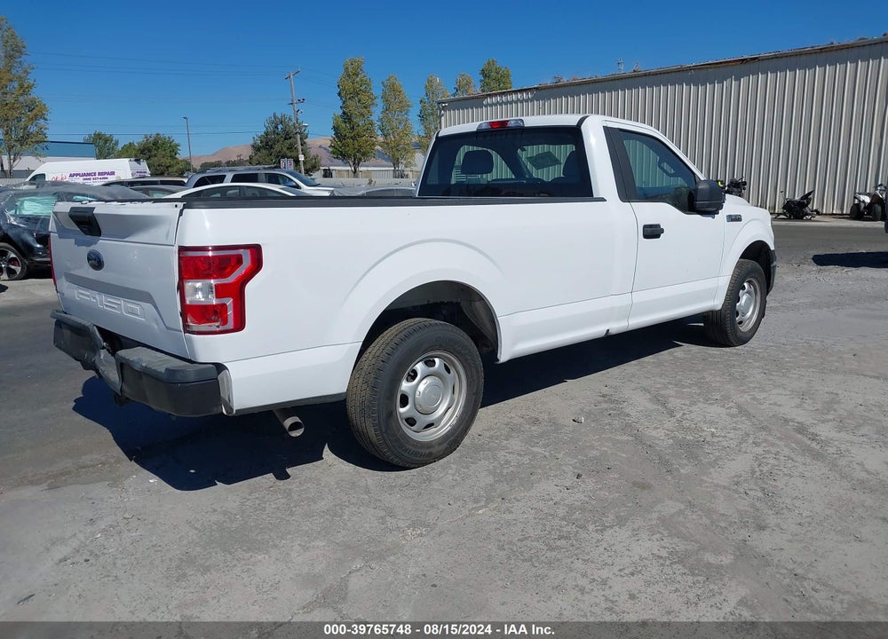 2019 FORD F-150 XL VIN: 1FTMF1CB1KKE22711