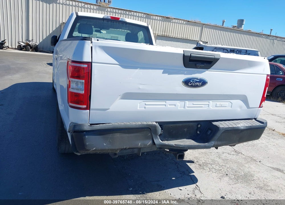 2019 FORD F-150 XL VIN: 1FTMF1CB1KKE22711