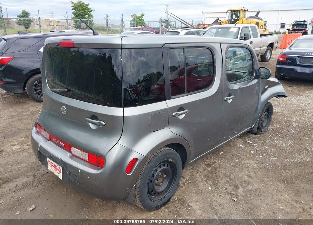 2010 NISSAN CUBE 1.8S VIN: JN8AZ2KR4AT168407