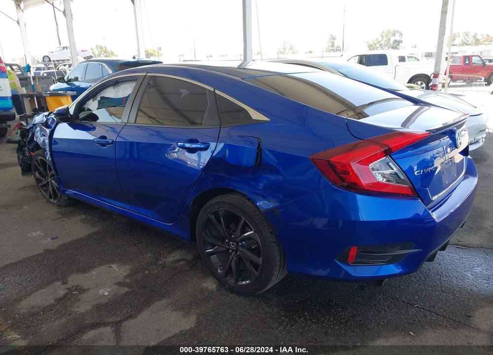 2020 HONDA CIVIC SPORT VIN: 2HGFC2F86LH564778