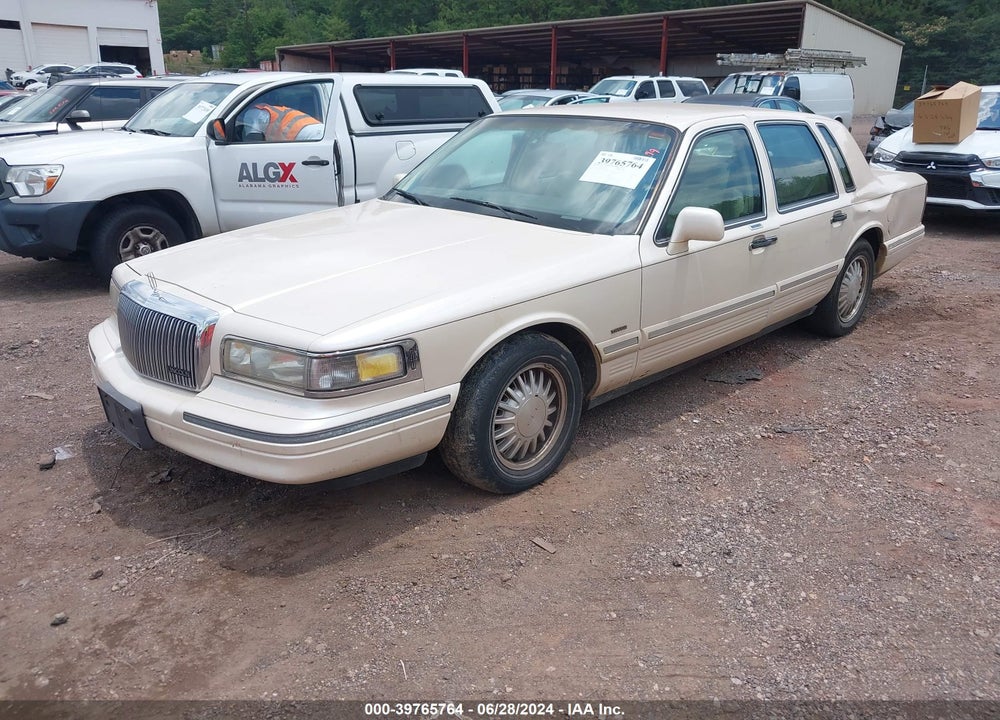 1997 LINCOLN TOWN CAR CARTIER VIN: 1LNLM83W8VY654099