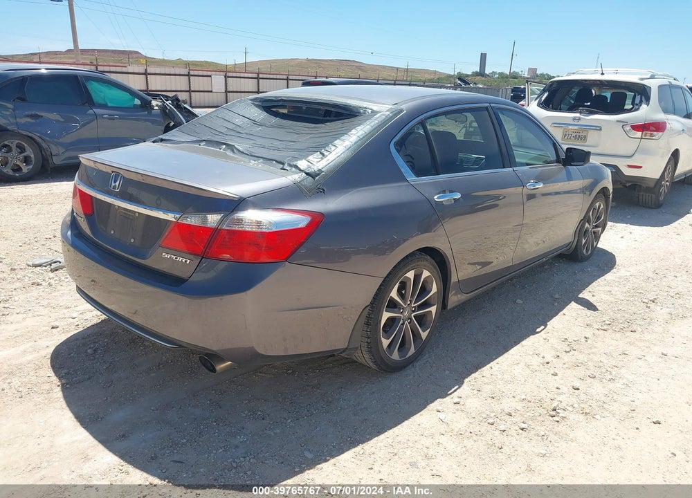 2015 HONDA ACCORD SPORT VIN: 1HGCR2F59FA110986