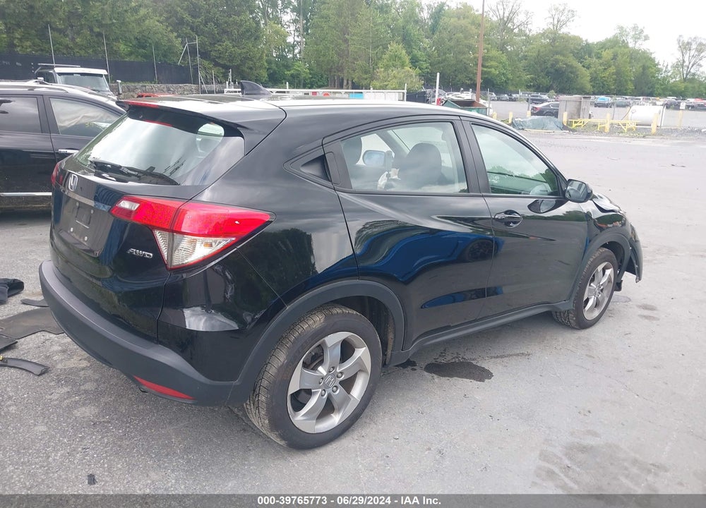 2019 HONDA HR-V LX VIN: 3CZRU6H38KG712617